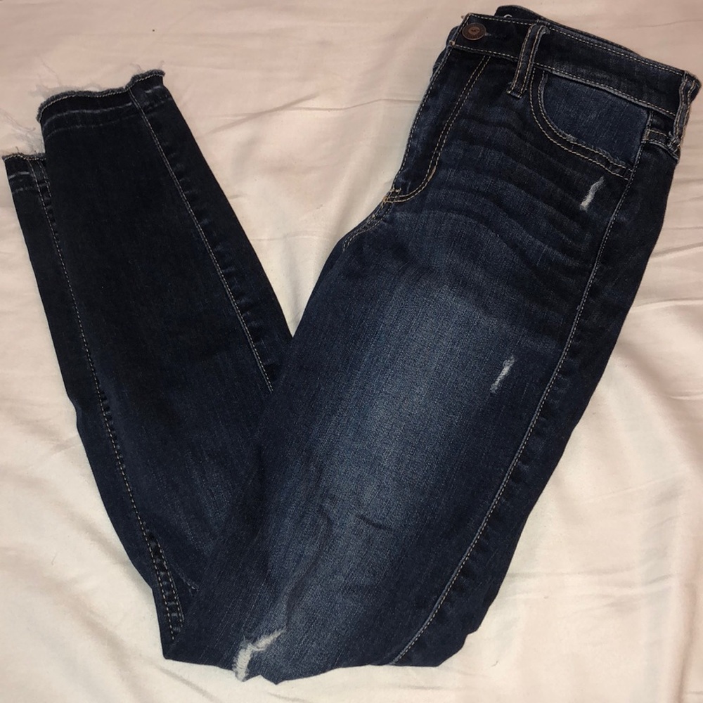 Hollister High Rise Super Skinny Crop